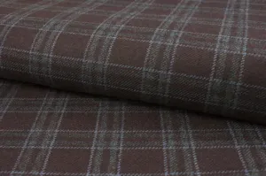 Cedar With Sky Blue Check Suit