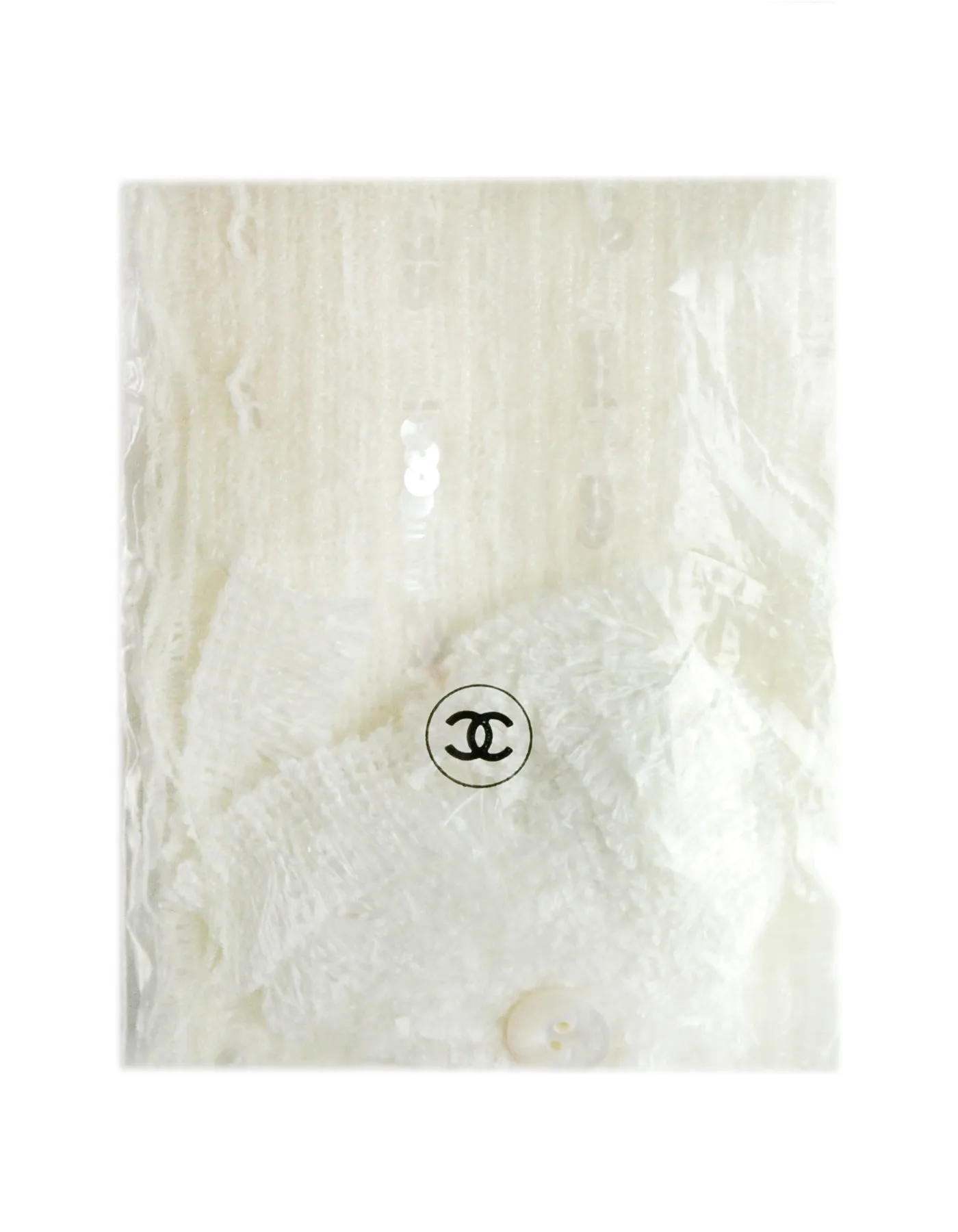 Chanel Cream Boucle Jacket and Shell sz 40