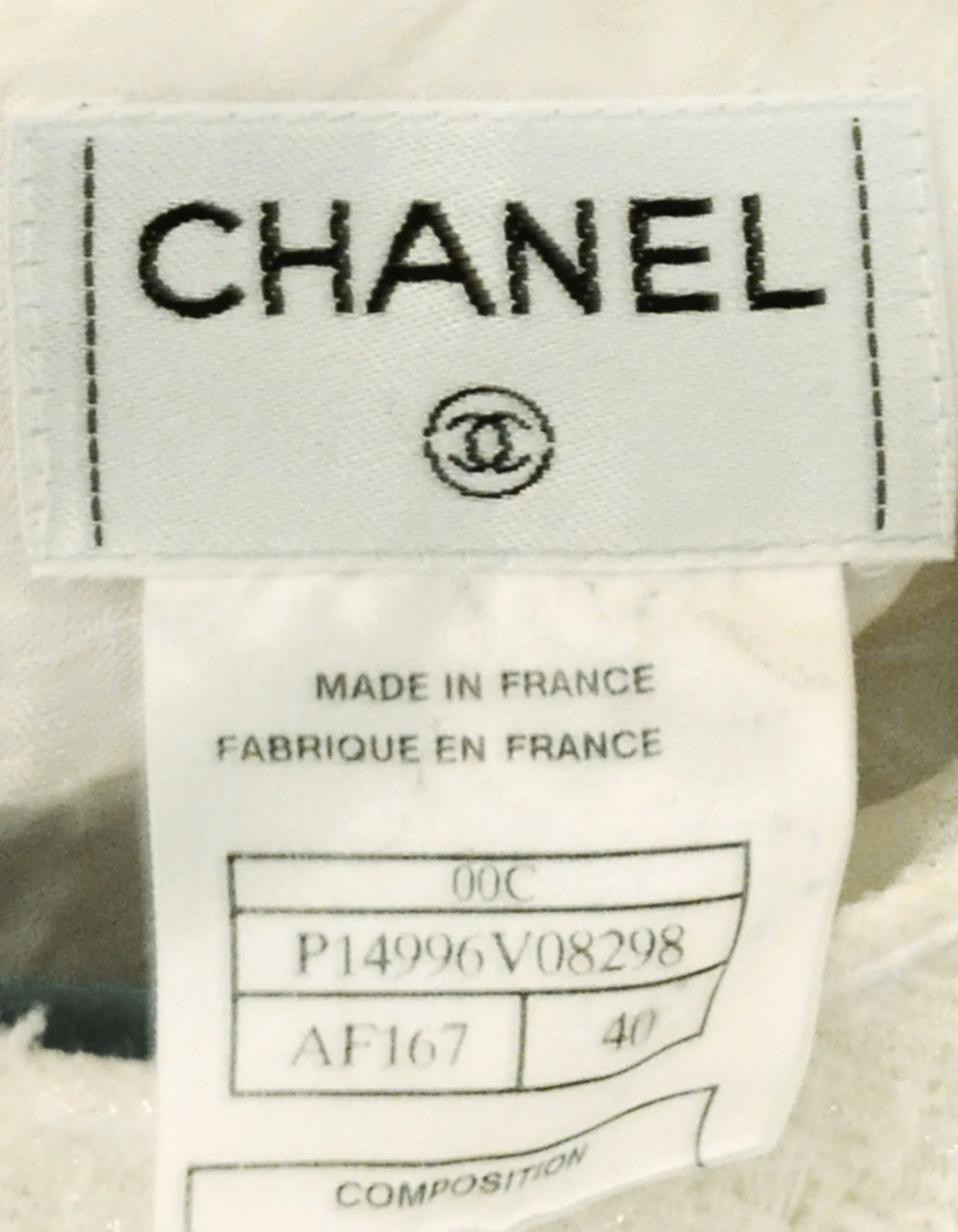 Chanel Cream Boucle Jacket and Shell sz 40