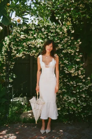 CHANTAL DRESS - IVORY