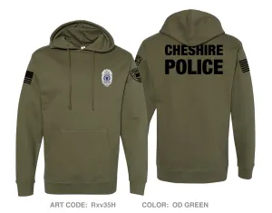 Cheshire Police Department Comfort Unisex Hooded Sweatshirt - Rxv35H