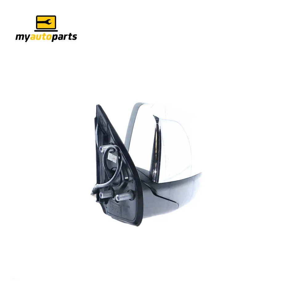 Chrome Door Mirror Electric Adjust Passenger Side Genuine Suits Ford Ranger PJ 2006 to 2009