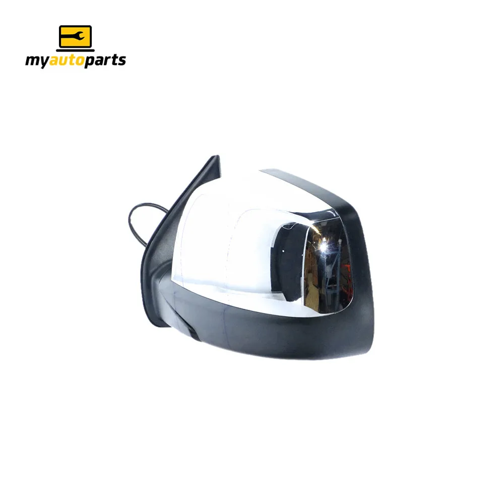 Chrome Door Mirror Electric Adjust Passenger Side Genuine Suits Ford Ranger PJ 2006 to 2009