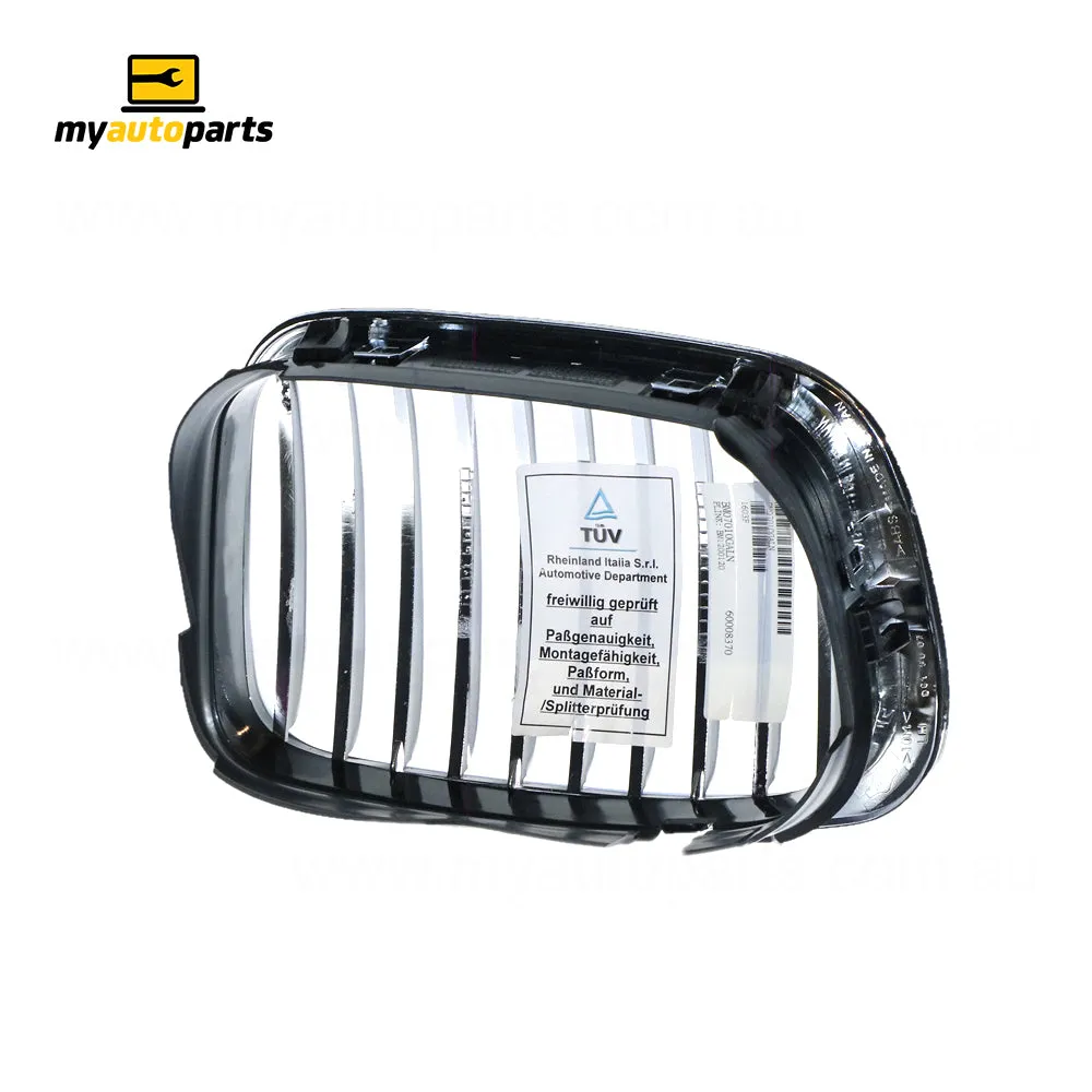 Chrome Grille Passenger Side Certified Suits BMW 3 Series E46 1998 to 2001