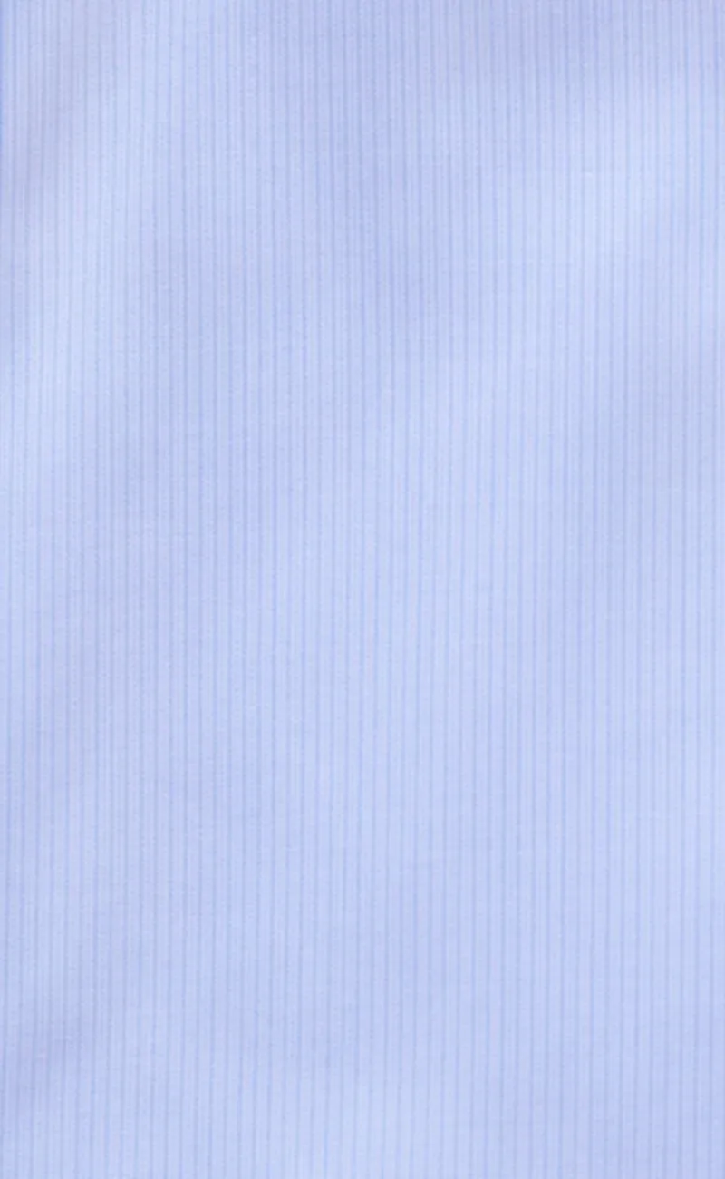 Classic Fit Light Blue Tonal Stripe Spread Collar Supima® Cotton Non-Iron broadcloth Dress Shirt (B/T)