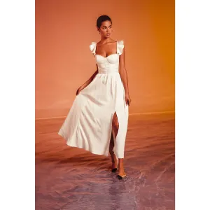 Corset Flutter Dress
