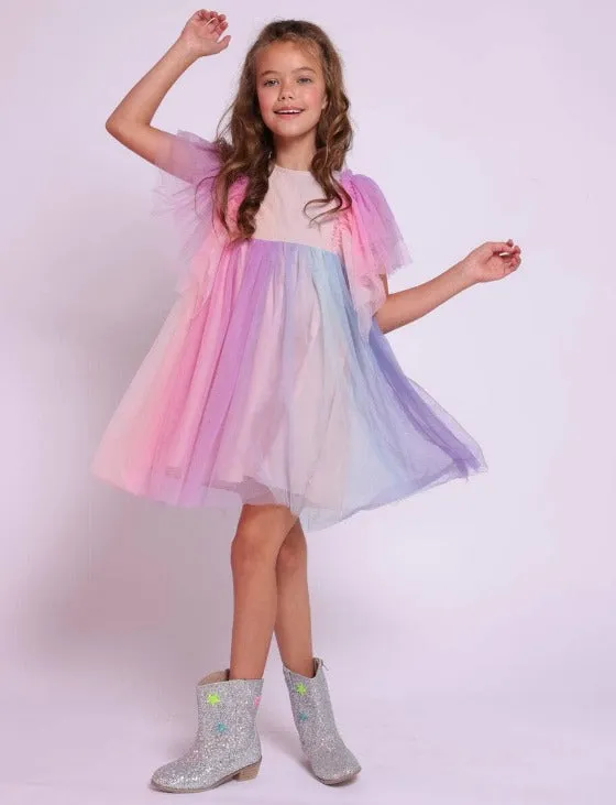 Cotton Candy Dream Tulle Dress | Lola & The Boys