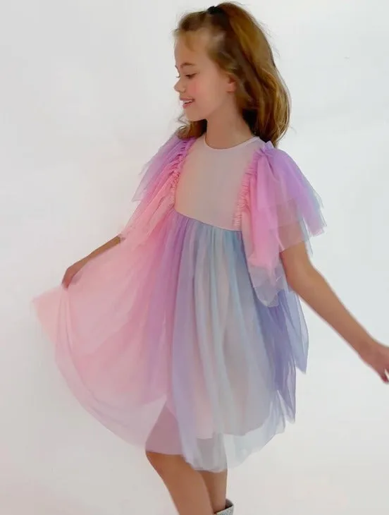 Cotton Candy Dream Tulle Dress | Lola & The Boys