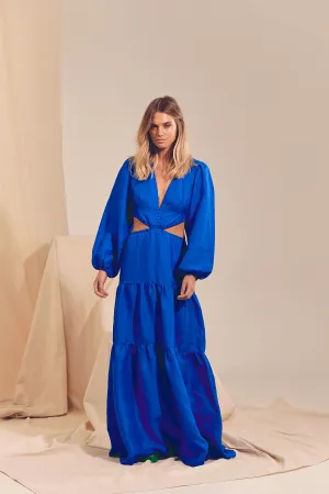 DELILAH MAXI Dress - Cobalt