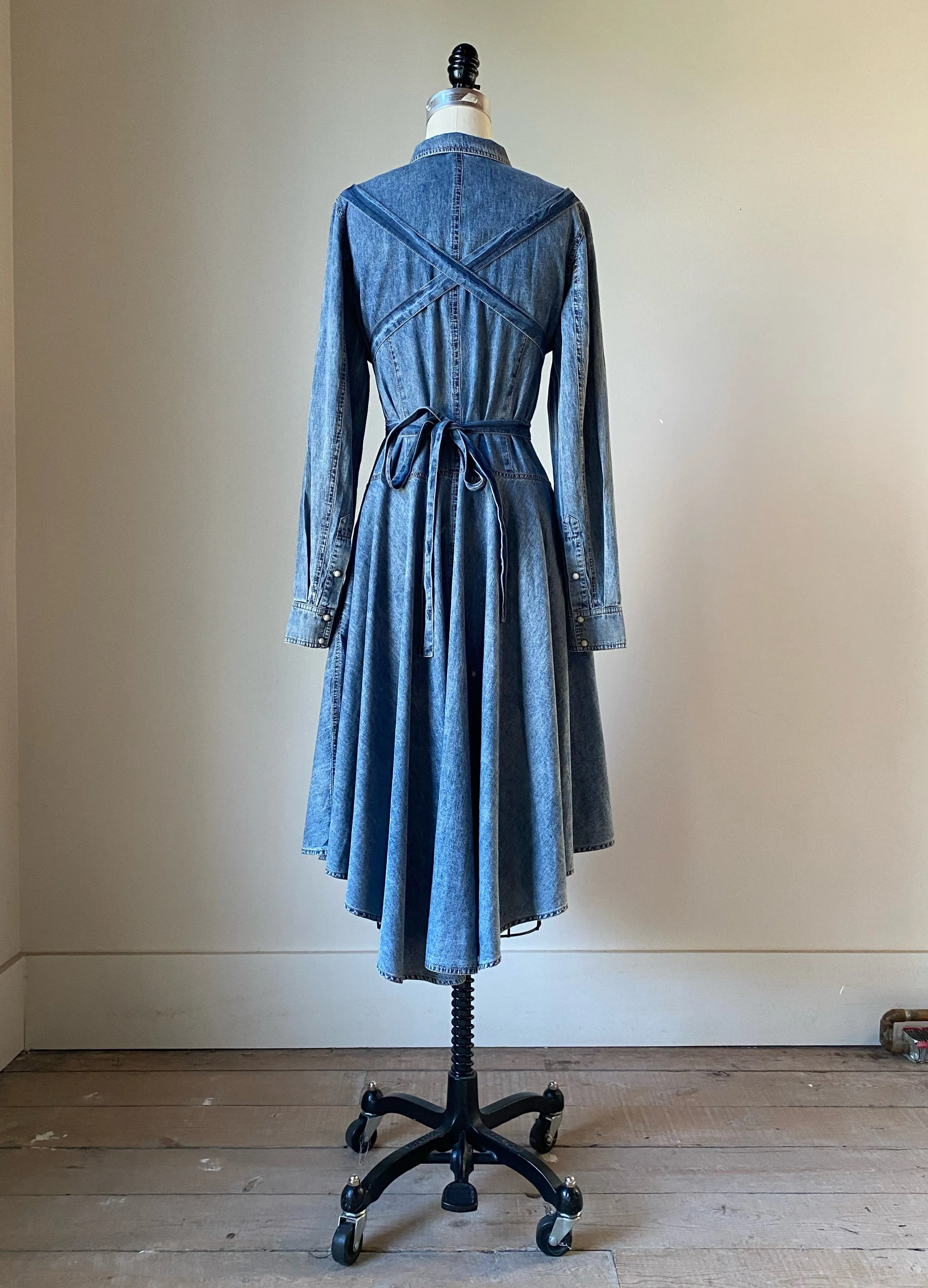 denim amanda dress