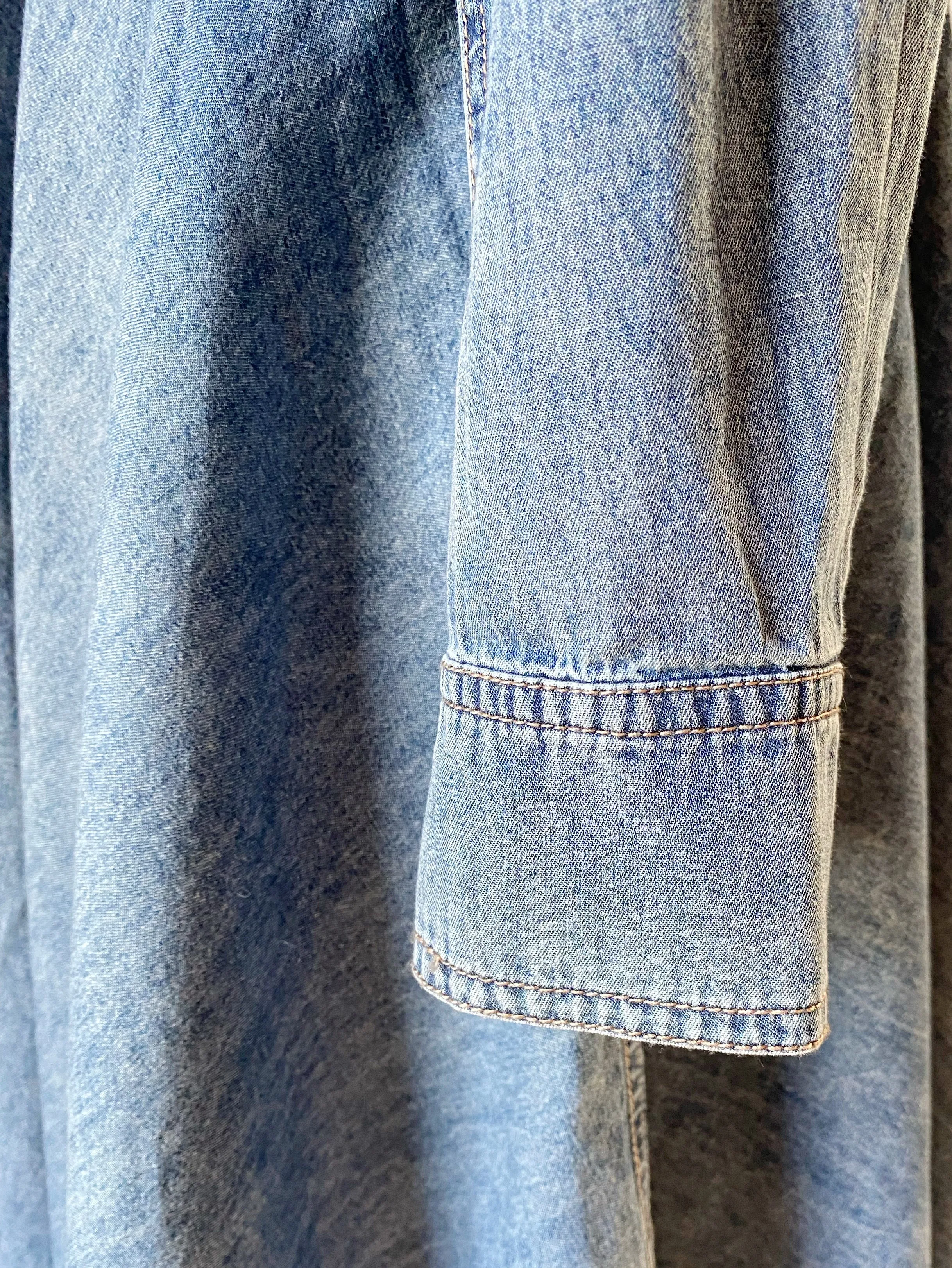 denim amanda dress
