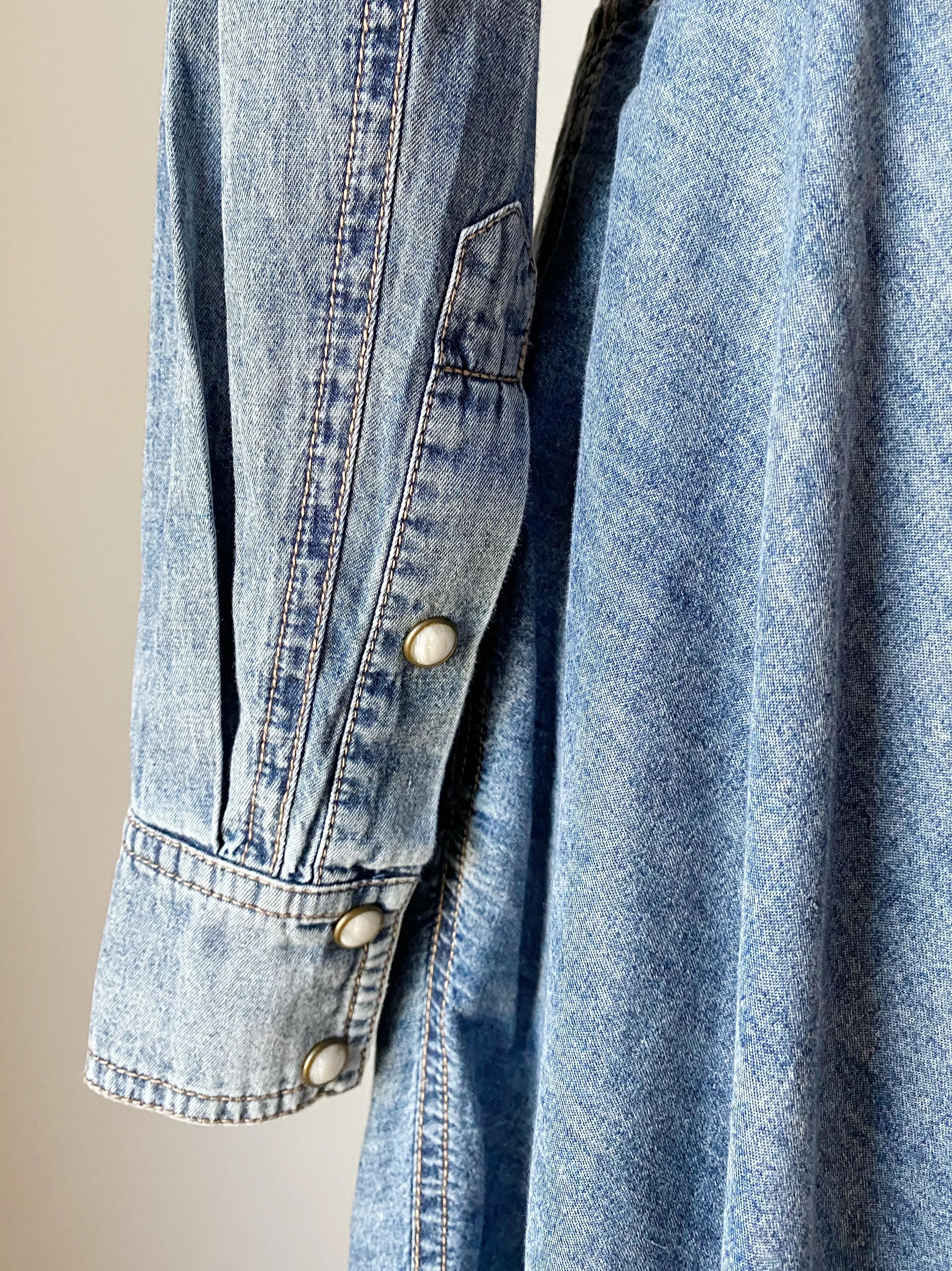 denim amanda dress