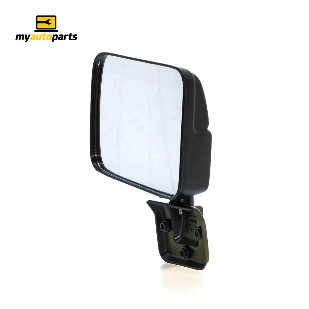 Door Mirror Passenger Side Aftermarket Suits Mitsubishi Triton MJ 1986 to 1996