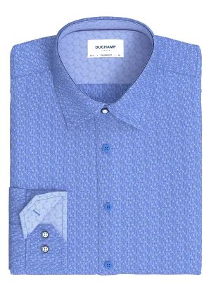 Duchamp London Modern Stripe Dress Shirt