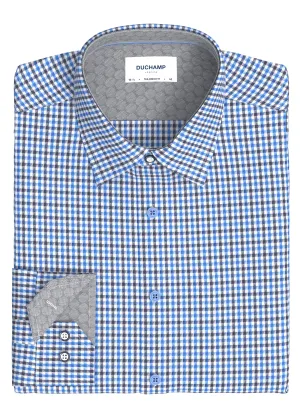 Duchamp London Modified Gingham Dress Shirt