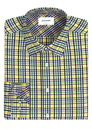 Duchamp London Plaid Dress Shirt