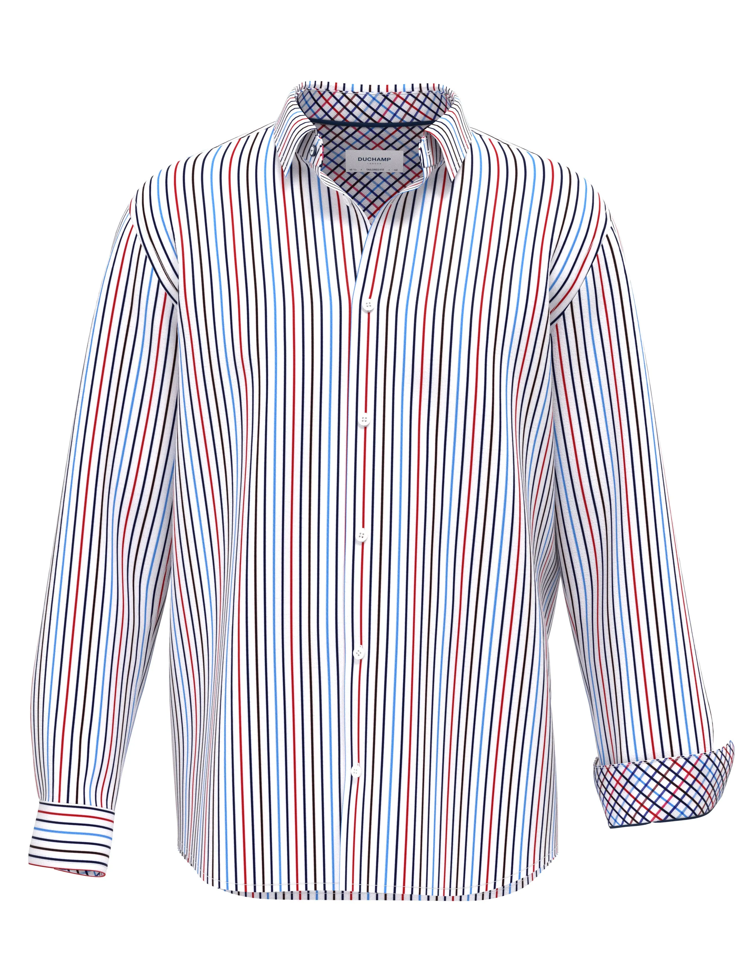 Duchamp London Stripe Dress Shirt