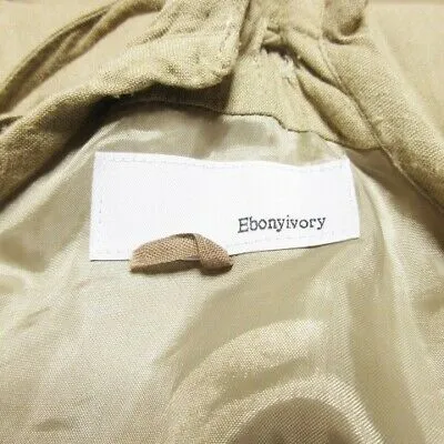 Ebony Ivory Ebonyivory. Mixed Hemp Linen One Piece Cami Dress Long Back Ribbon