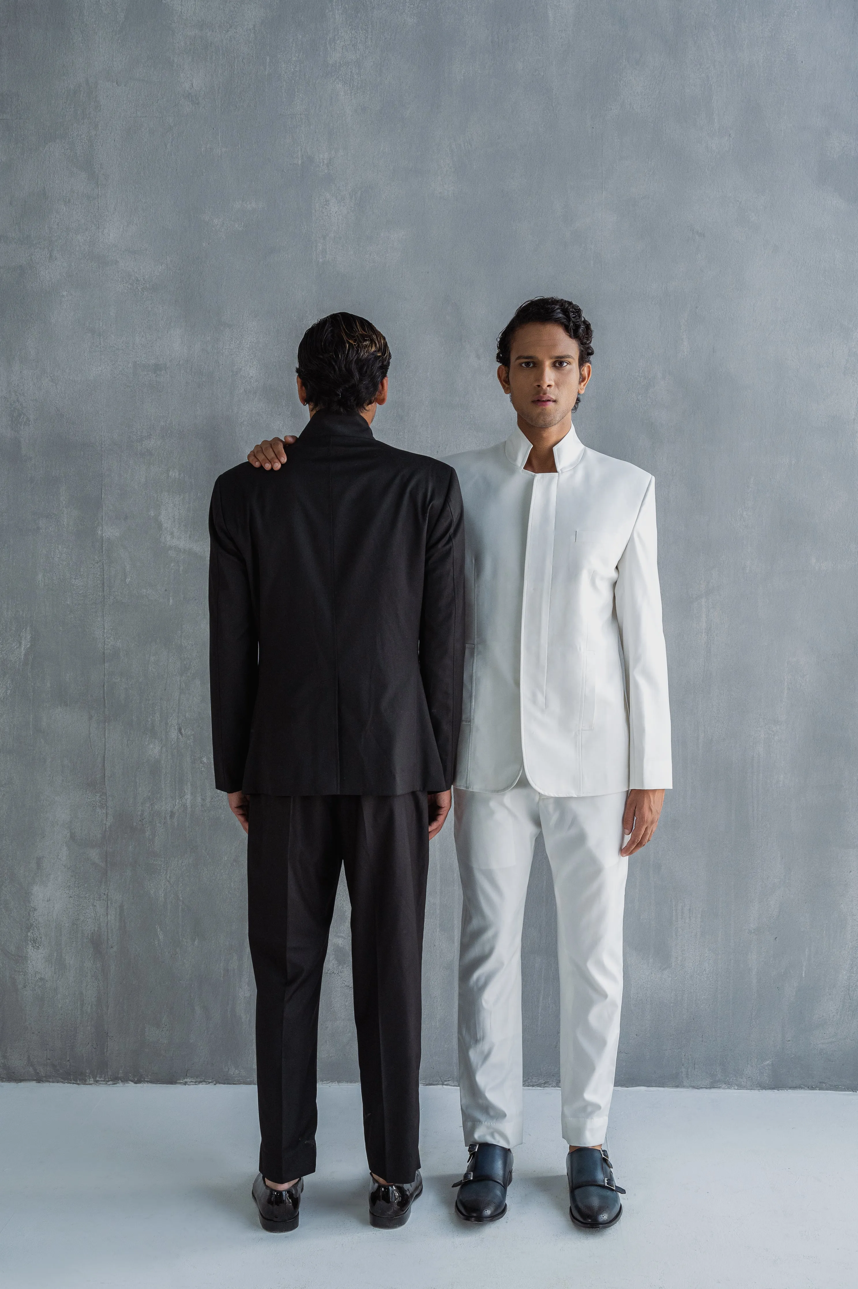Elm - Off White Jacket Set