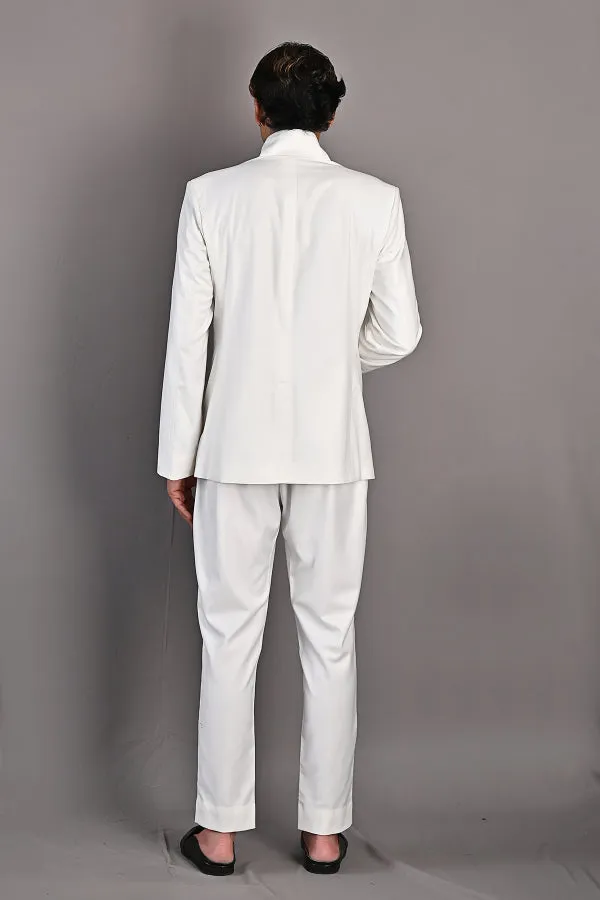 Elm - Off White Jacket Set