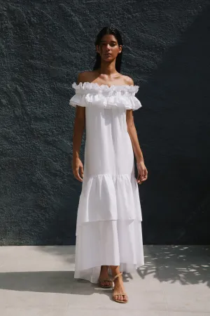 ESCONDIDA DRESS IN WHITE
