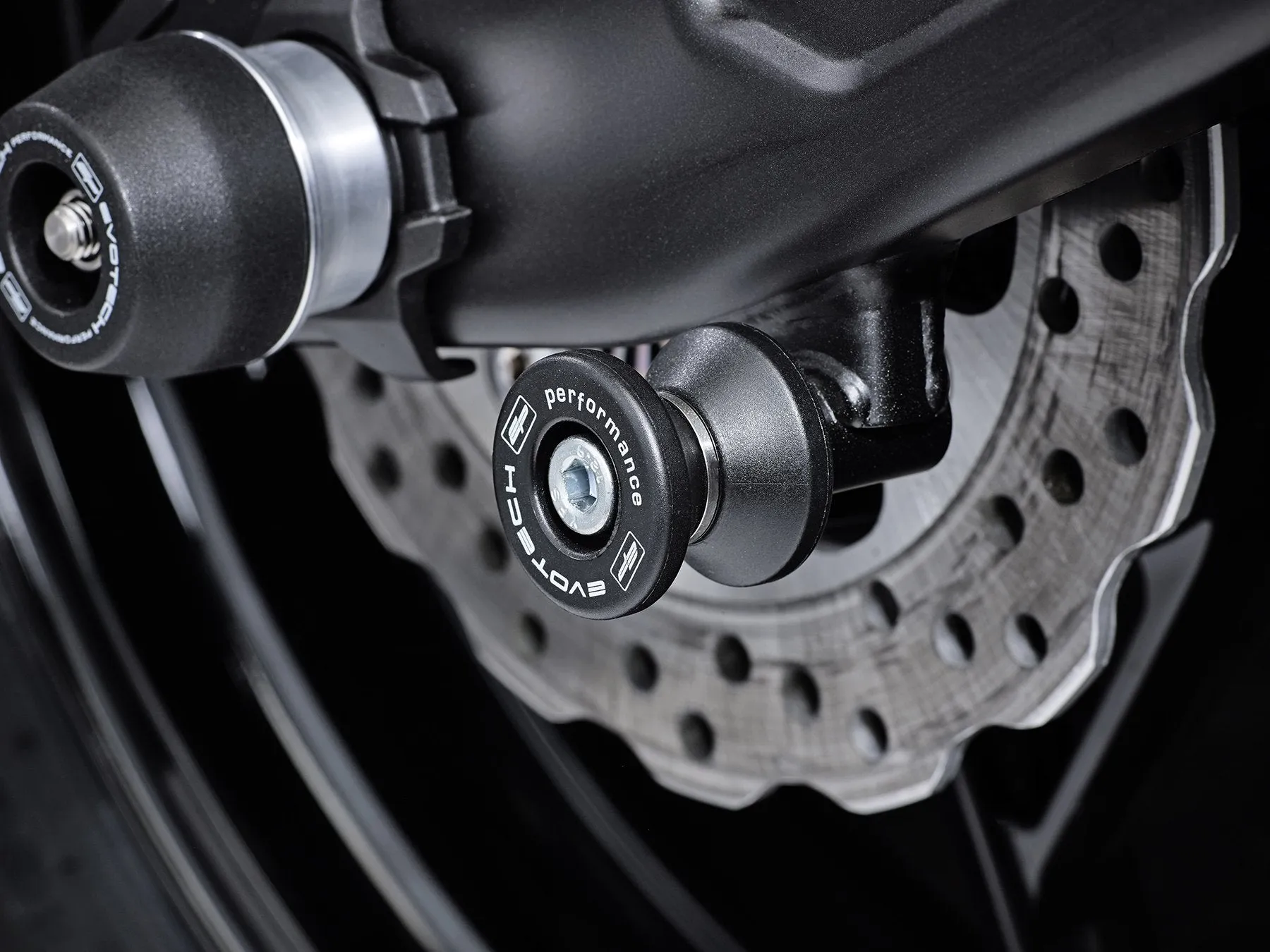 Evotech Paddock Stand Bobbins - Kawasaki Ninja 650 Tourer (2021 )