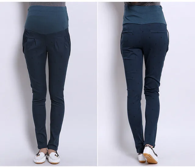 Fashion Maternity Clothing Long Trousers for Pregnant Women