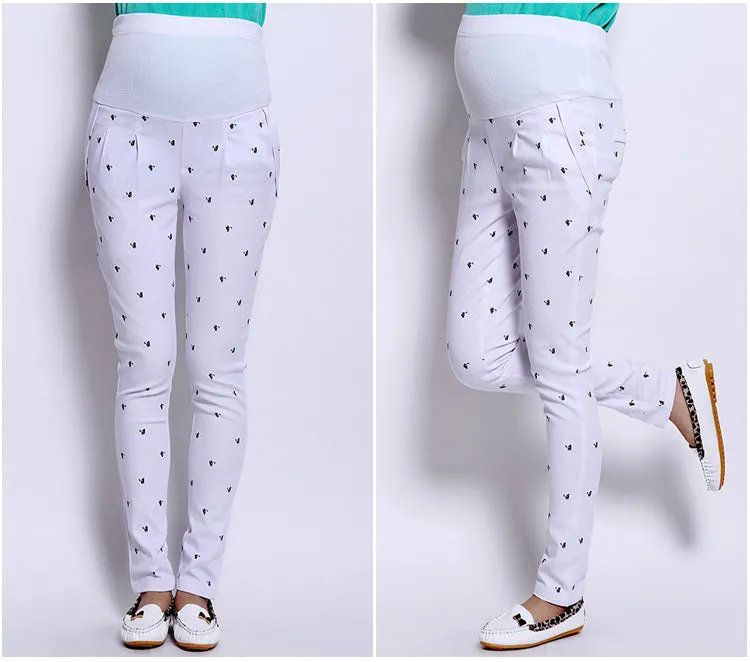 Fashion Maternity Clothing Long Trousers for Pregnant Women