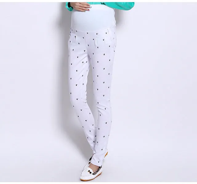 Fashion Maternity Clothing Long Trousers for Pregnant Women