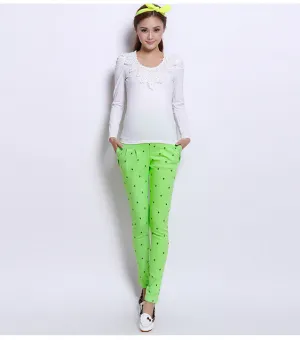 Fashion Maternity Clothing Long Trousers for Pregnant Women