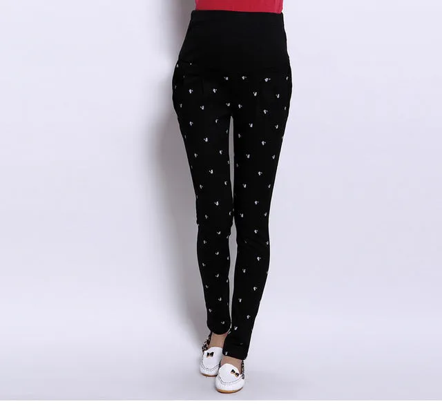 Fashion Maternity Clothing Long Trousers for Pregnant Women