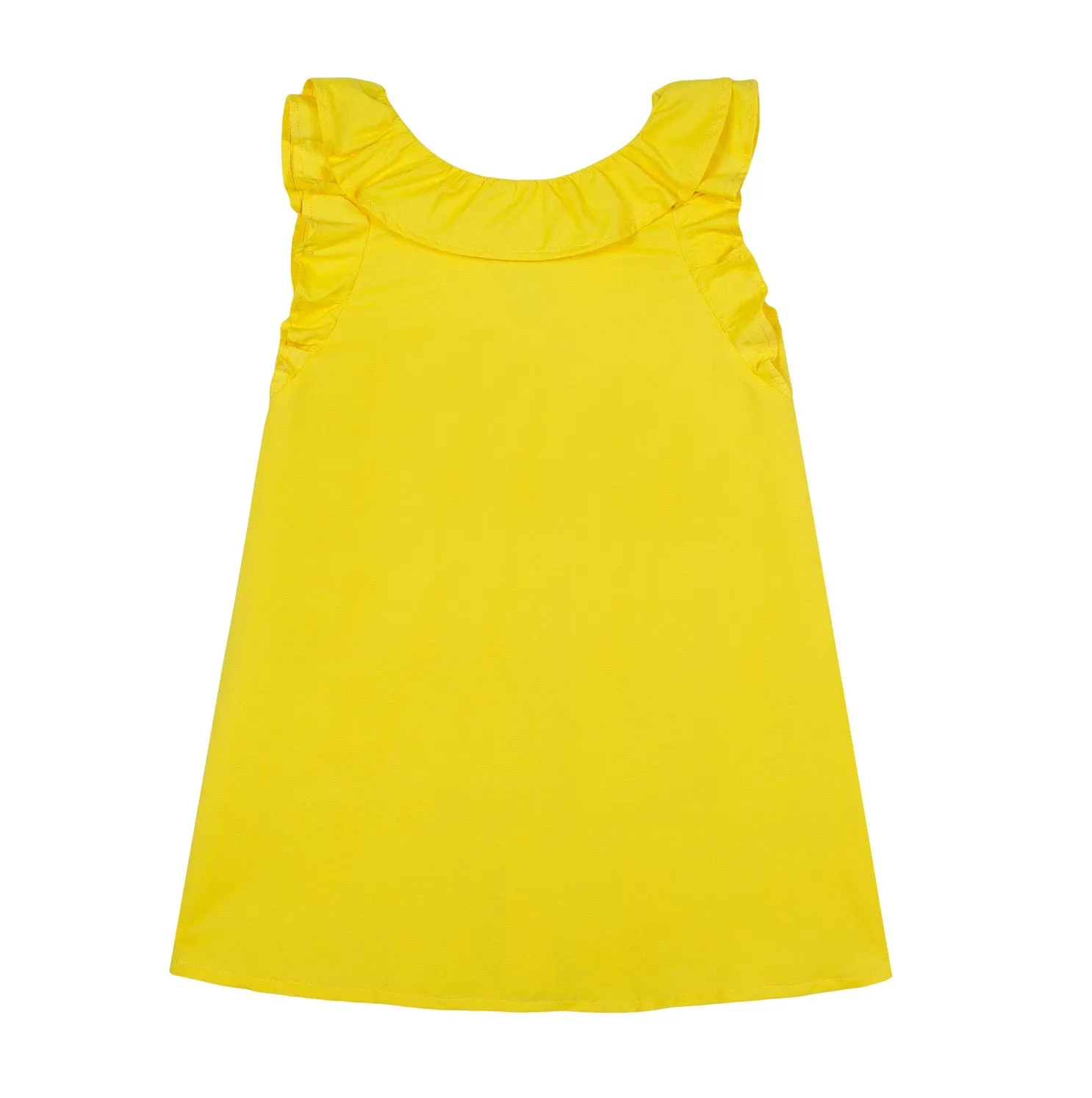 Girls Yellow Summer Dress