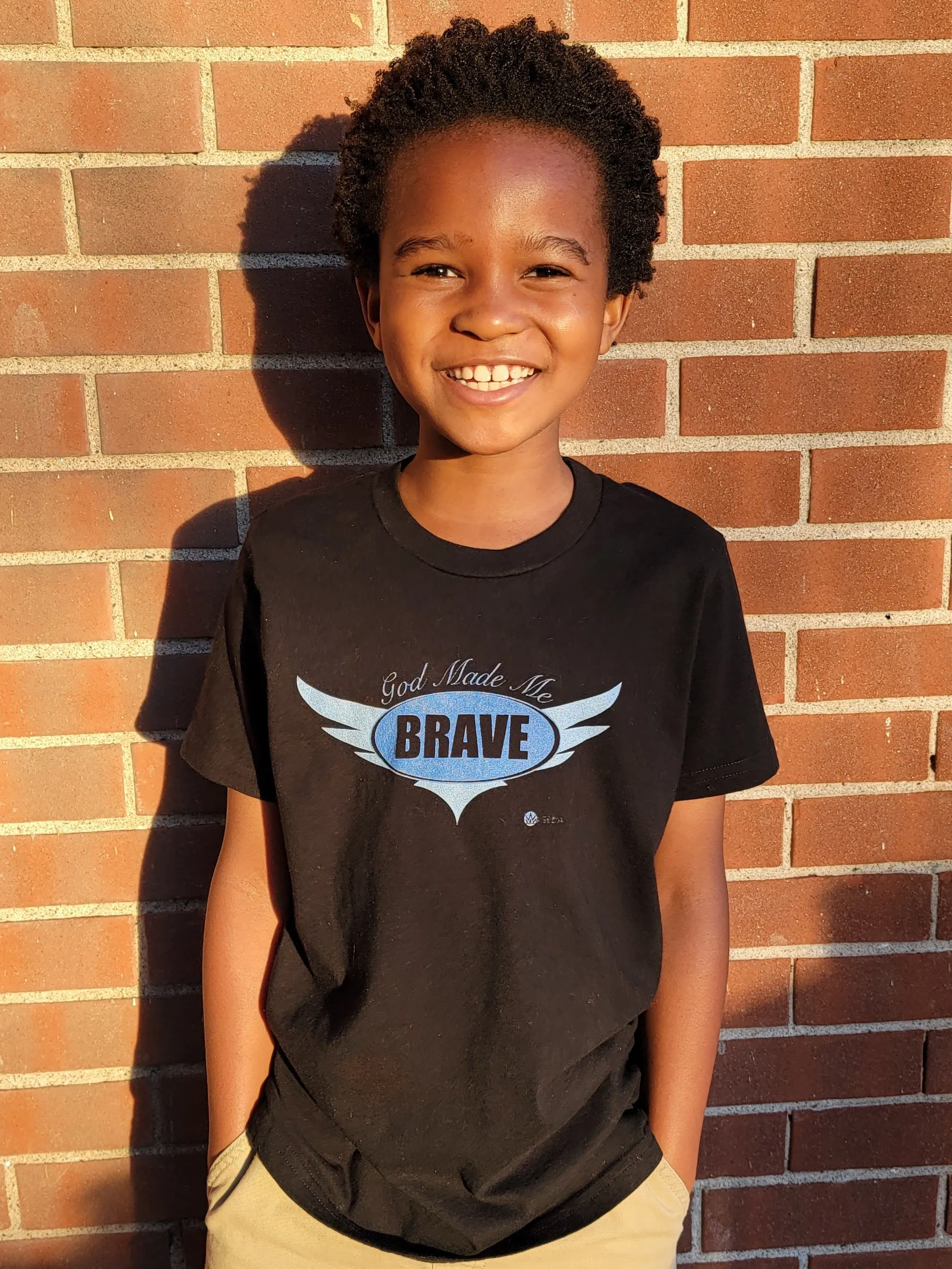 God Made Me BRAVE - Short Sleeve Tee