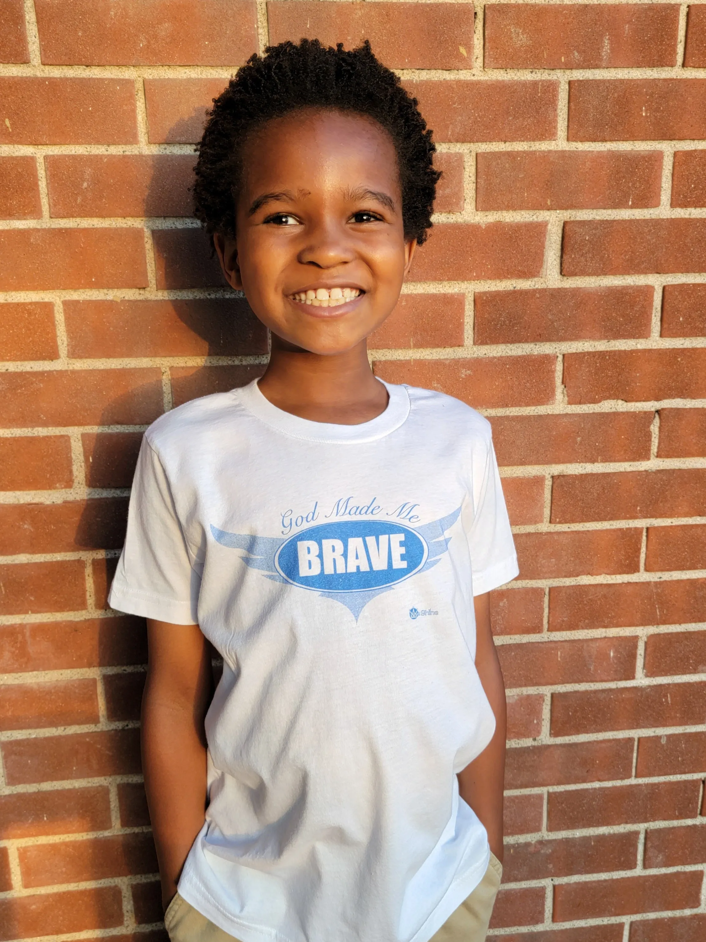 God Made Me BRAVE - Short Sleeve Tee