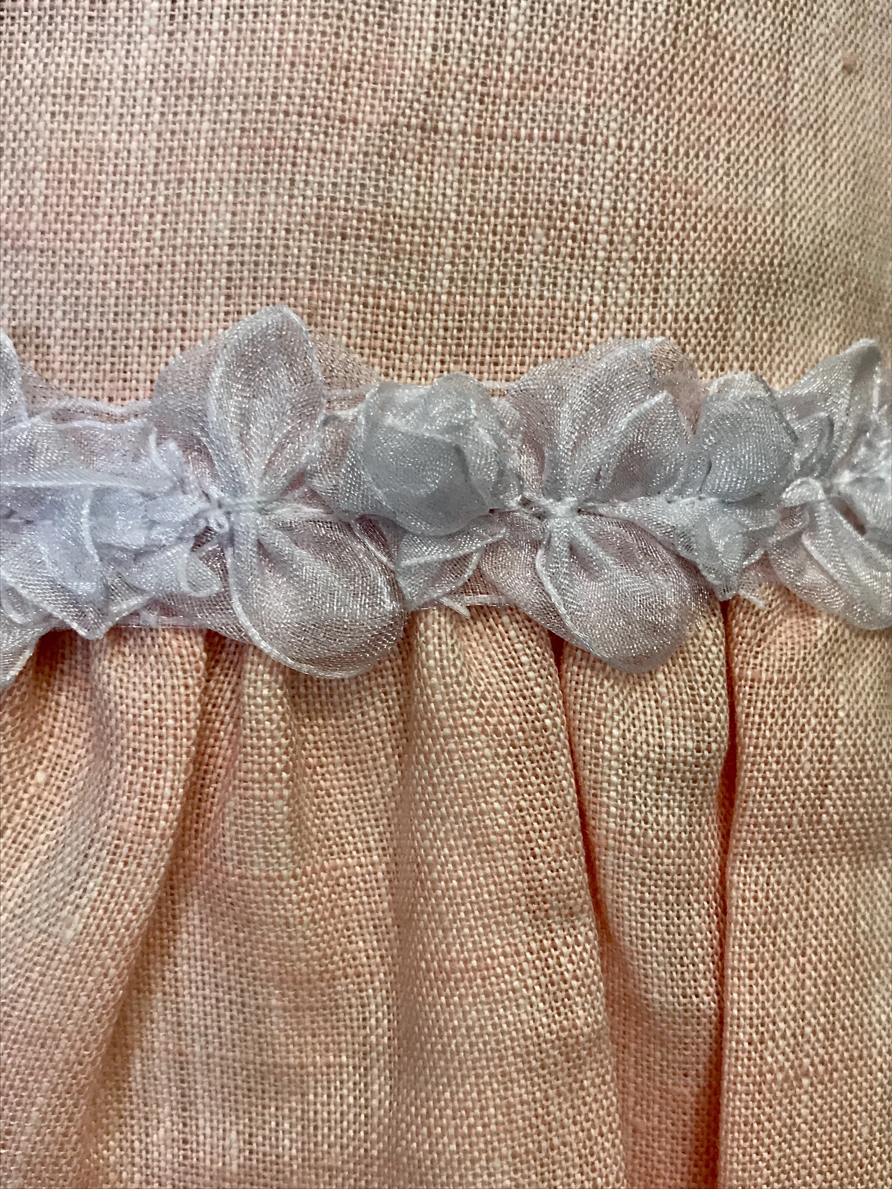 Handmade Irish linen Girls Dress