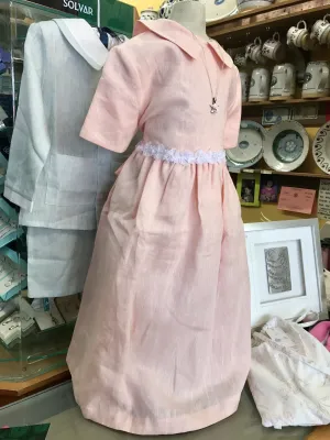 Handmade Irish linen Girls Dress
