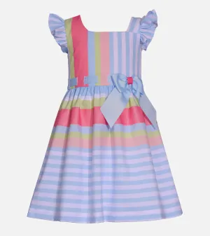 Hannah Linen Stripe Dress