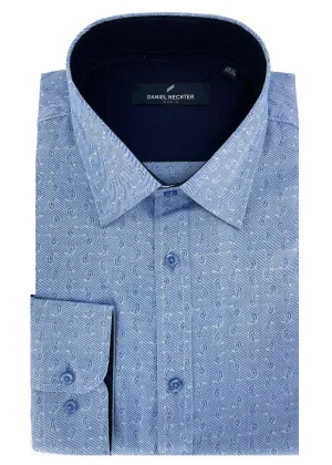 Hechter Paris Paisley Slim Fit Dress Non-Iron Shirt