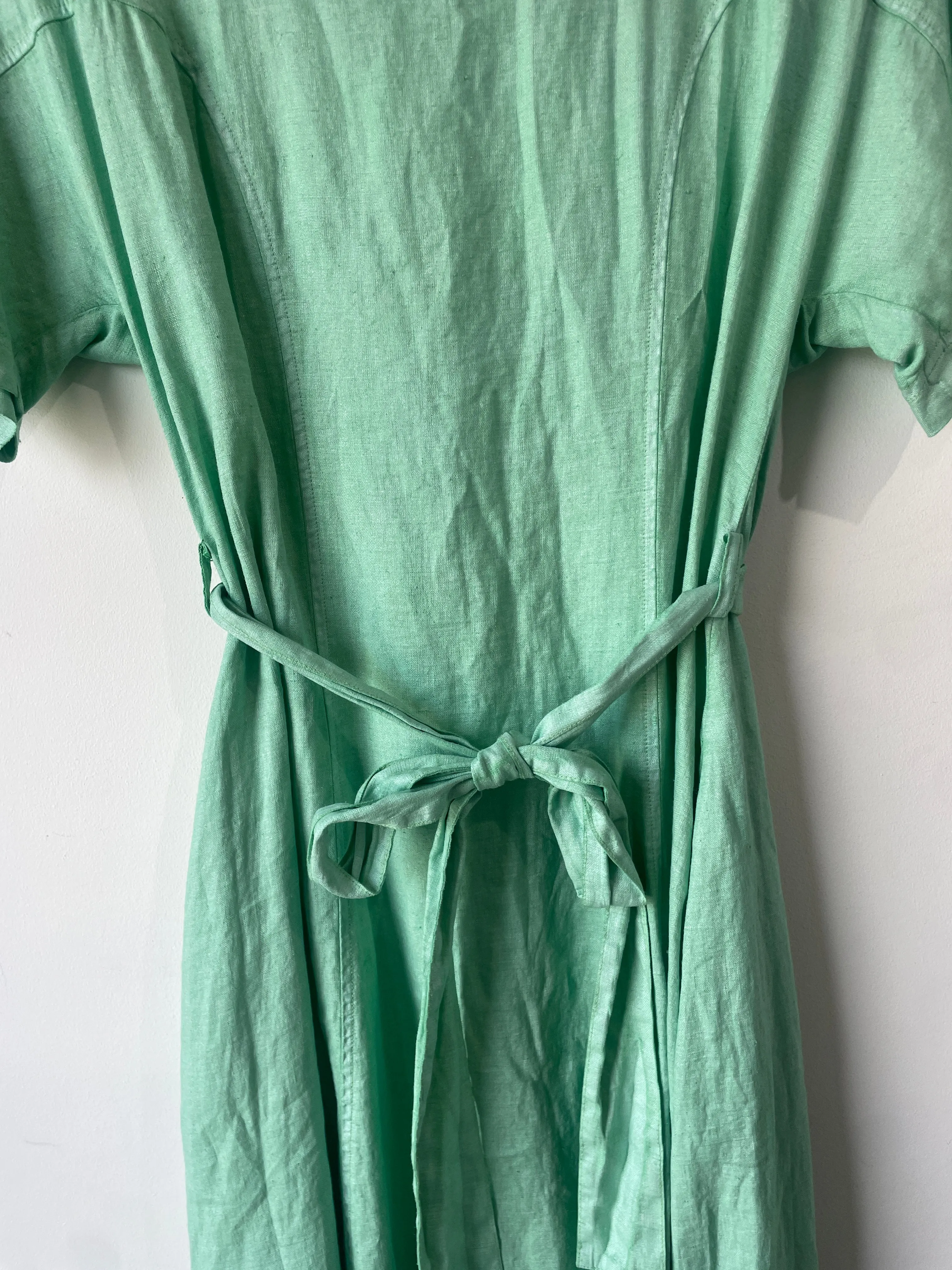 Henrik Vibskov Teal Linen Dress