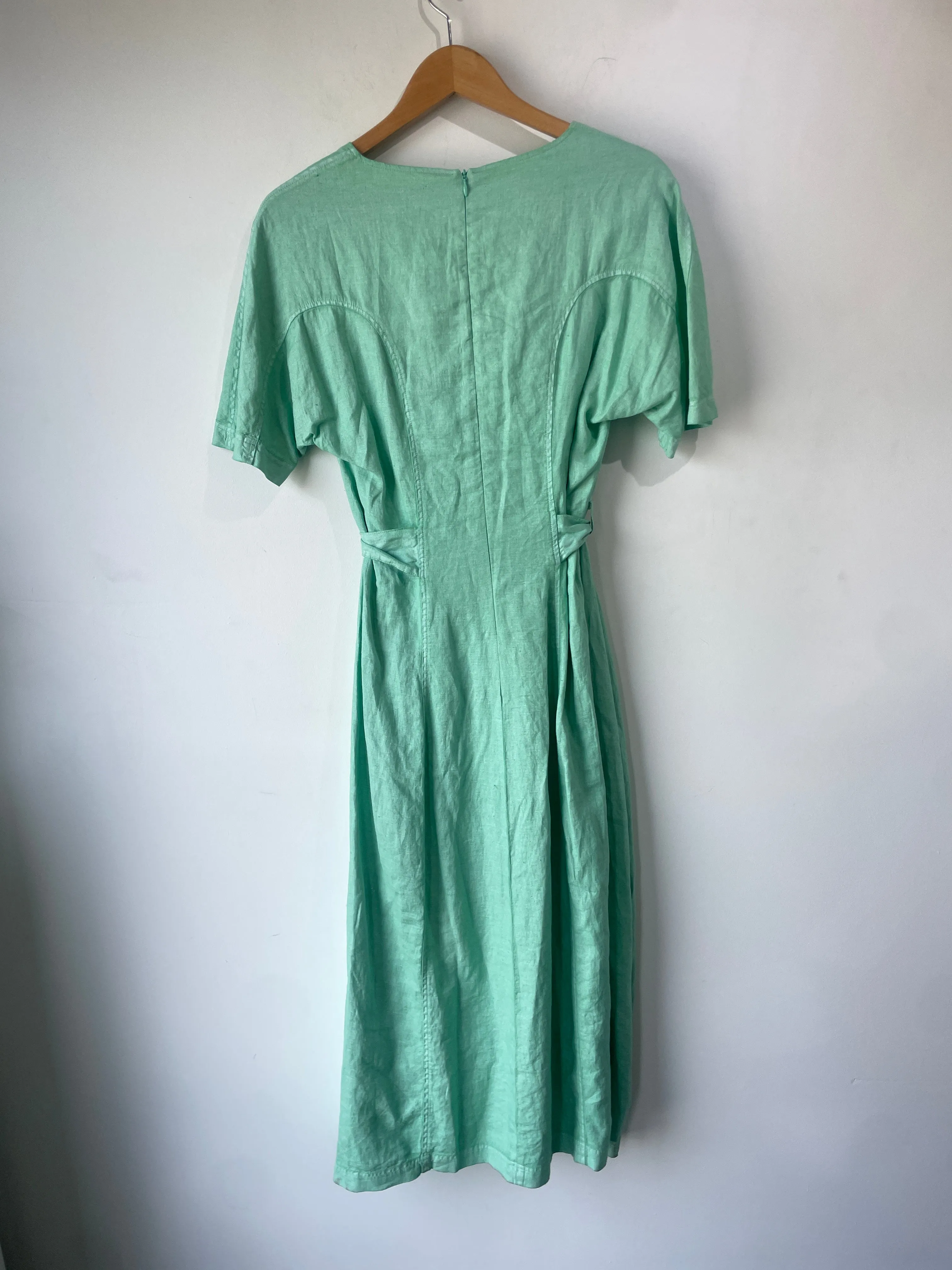 Henrik Vibskov Teal Linen Dress