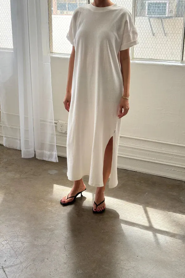 Her Dress in White Cotton