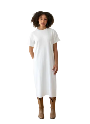 Her Dress in White Cotton