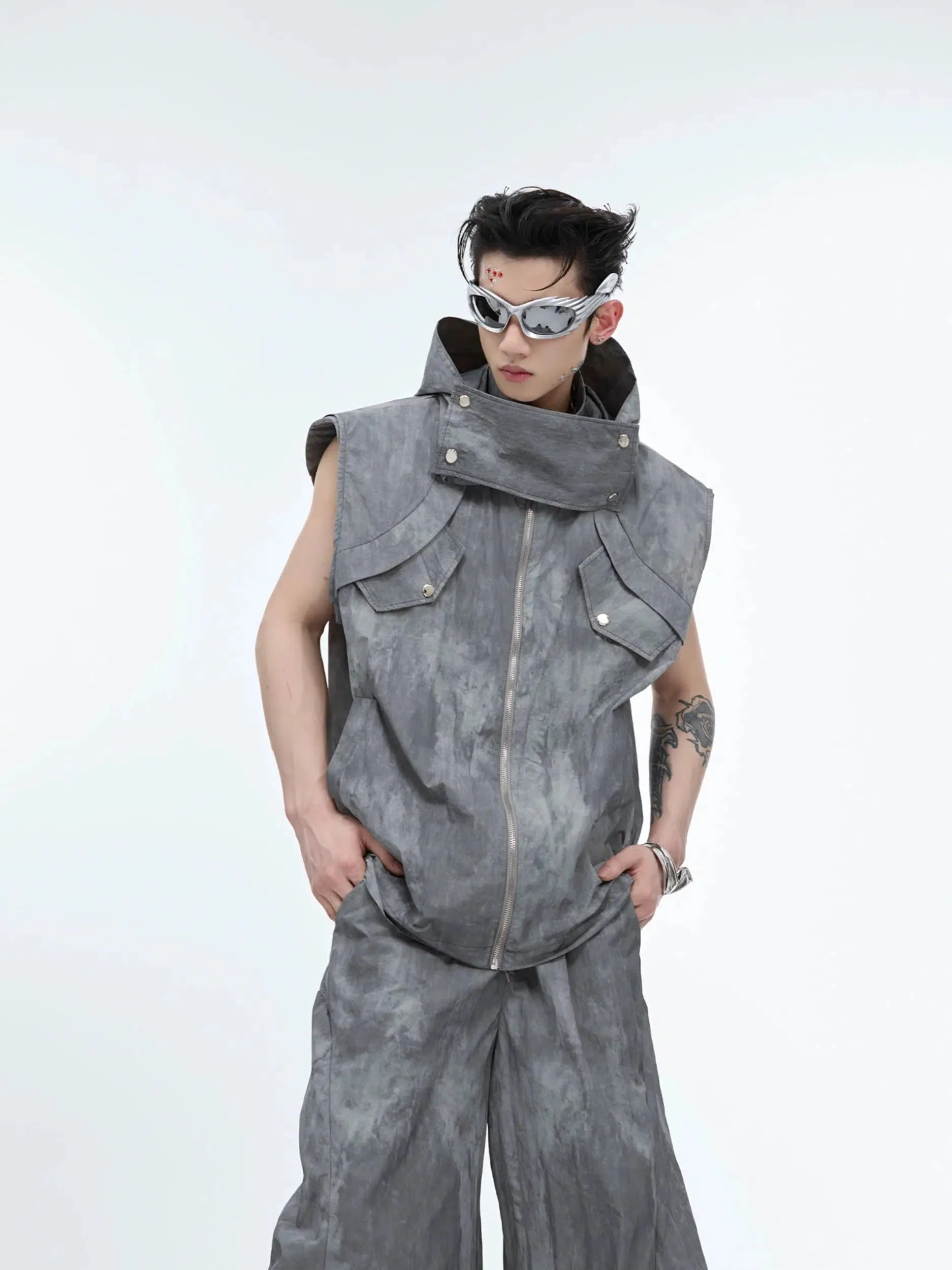 Hooded Workwear Vest