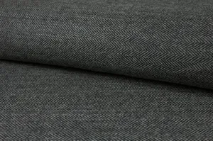 Iron Grey Herringbone Stripe Suit