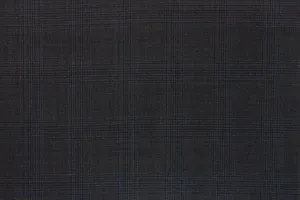 Iron Grey With Blue And Prince of Wales Check Suit
