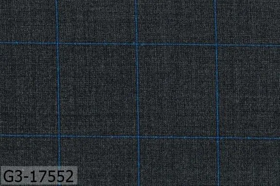 Iron Grey With Blue Windowpane Suit