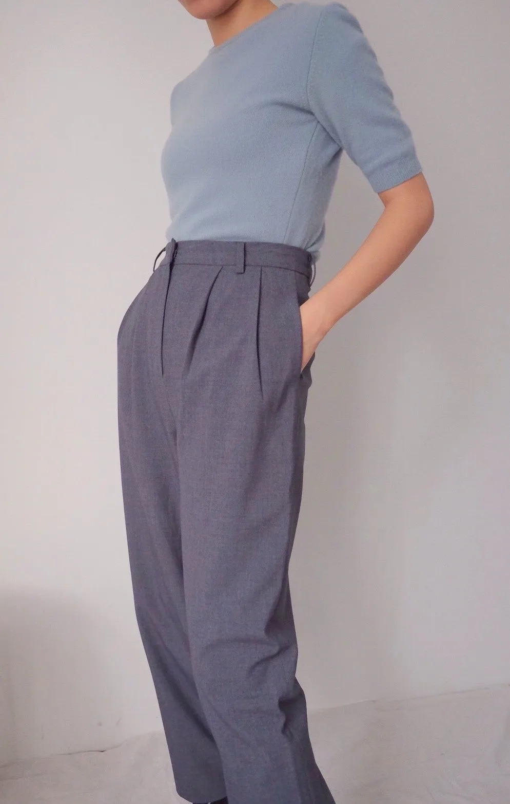 Isetan Trousers (available in black & bluish grey)