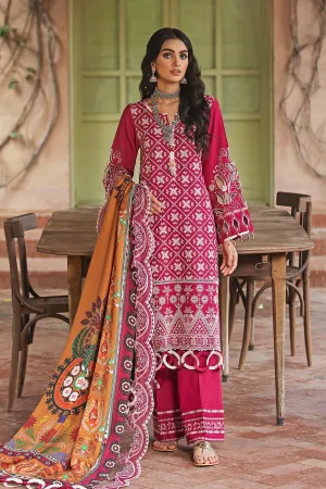JANAH NW-34 | Nureh Maya Khaddar Fall / Winter Collection 2021 | Unstitched Embroidered Slub Khaddar Suits