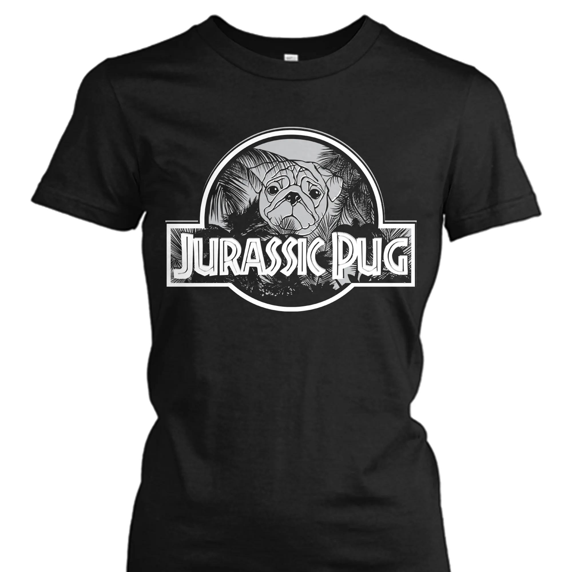Jurassic Pug Premium Cotton Shirt