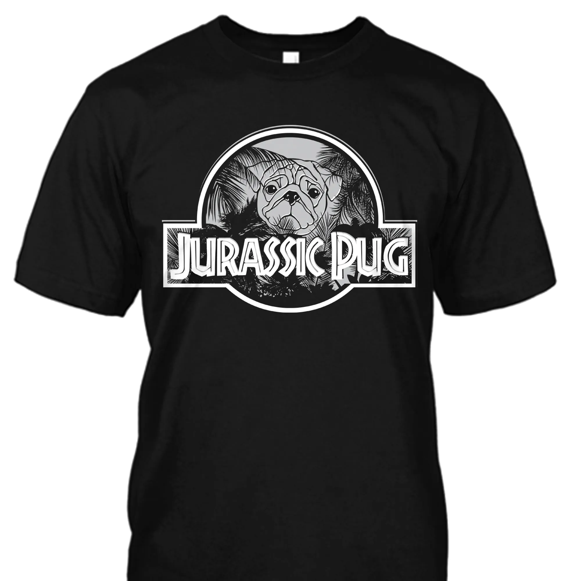 Jurassic Pug Premium Cotton Shirt